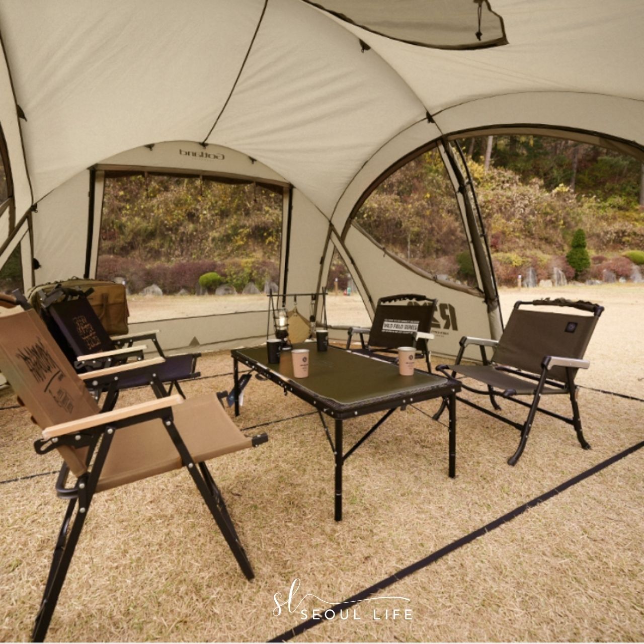 *KZM* Gotland Swell House Camping Tent for 3-4people.