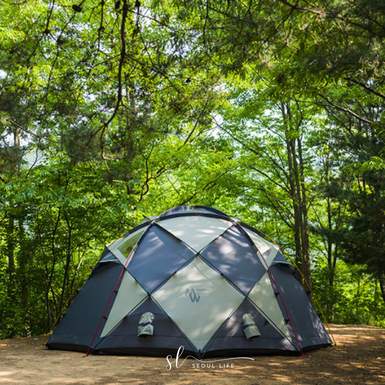 *Minimal Works* Big Ball R Shelter/ four seasons Dome Tent for 4-12 people. Outdoor Camping