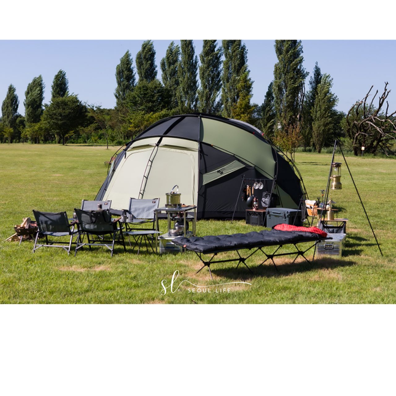 *Minimal Works* Big Ball R Shelter/ four seasons Dome Tent for 4-12 people. Outdoor Camping
