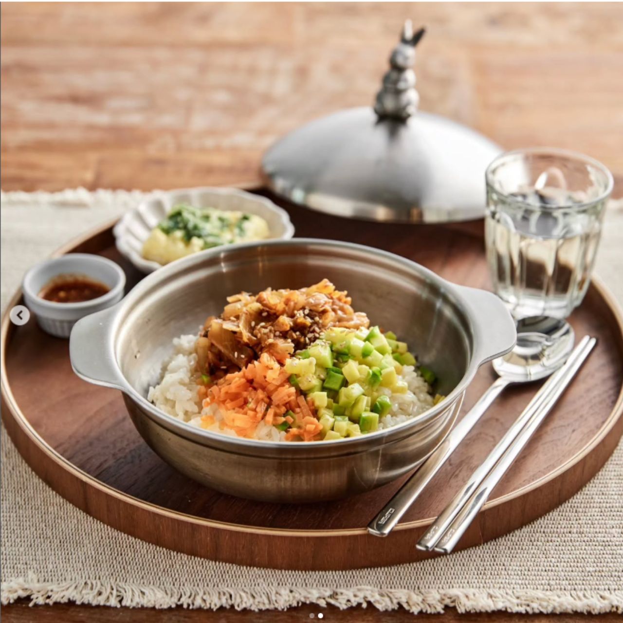 Rabbit Shabu shabu Pot, 20cm, 304 Stainless, Made in Korea