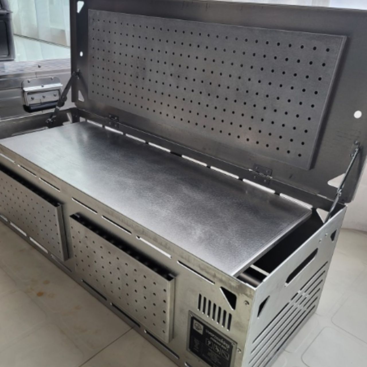 【超大容量】鋁製露營置物箱,L