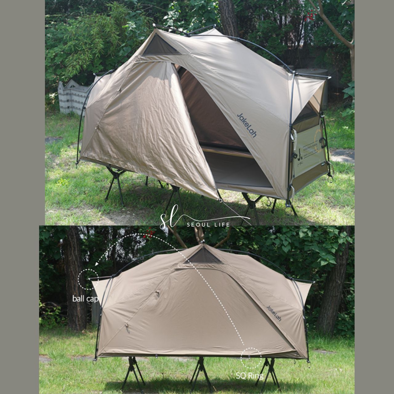 *JakeLah* J.cot 190 tent for one person/ Bike tent & easy carrying tent. Camping Gear