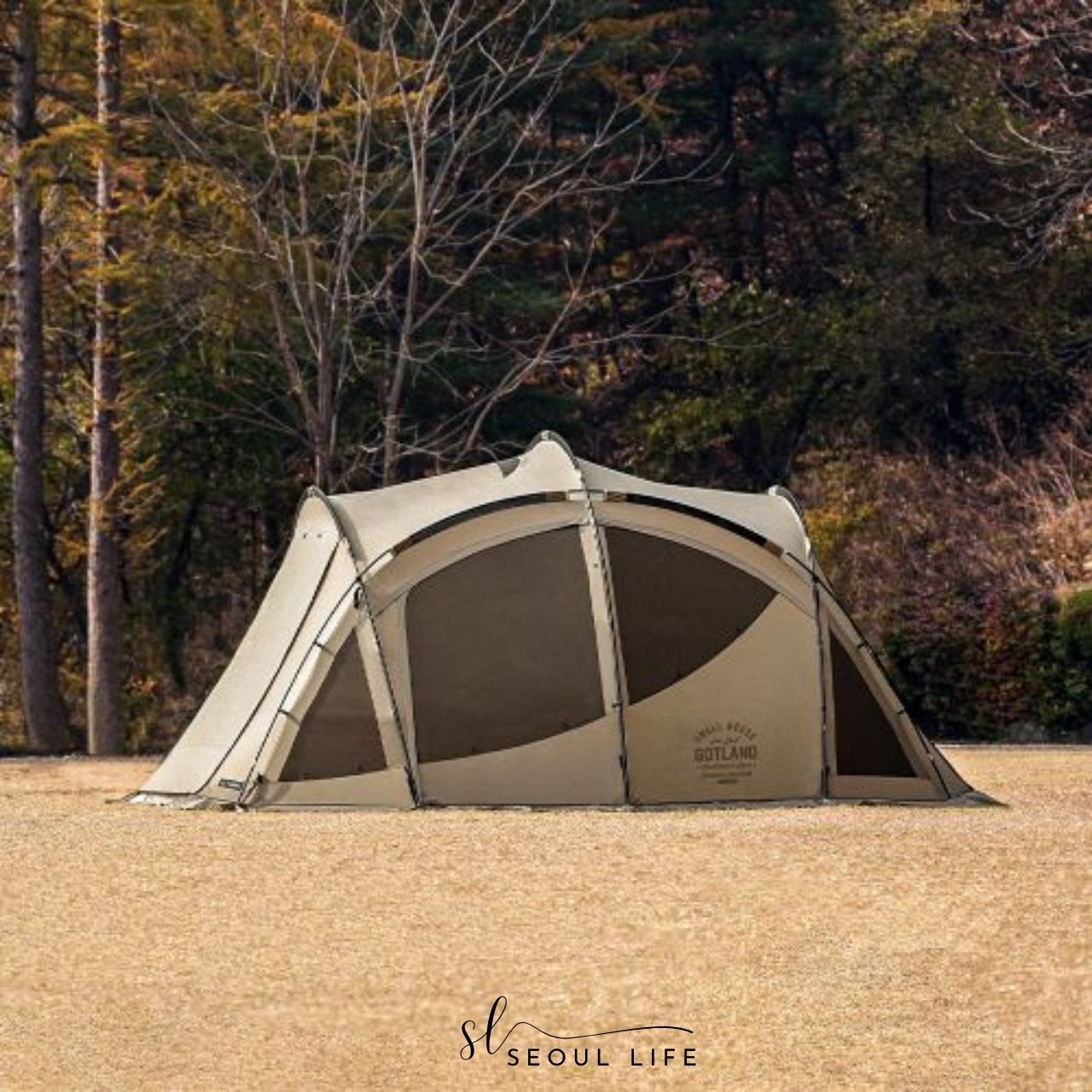 gotland tent *KZM* Gotland Swell House Camping Tent for 3-4people