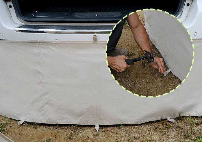 *Polaris* Docking Panel for P1 Shelter Pop-up Dome Tent for 3-4people