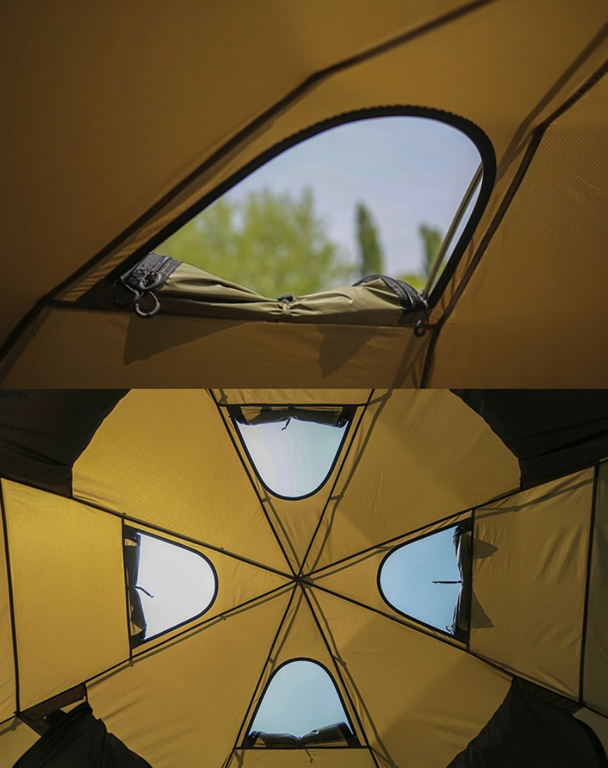 * The CAMPER* IGNIS L Shelter & Dome Tent, New Version