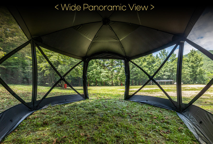 "Idoogen" Octagon One-Touch Car Docking Tent & Shelf for camping