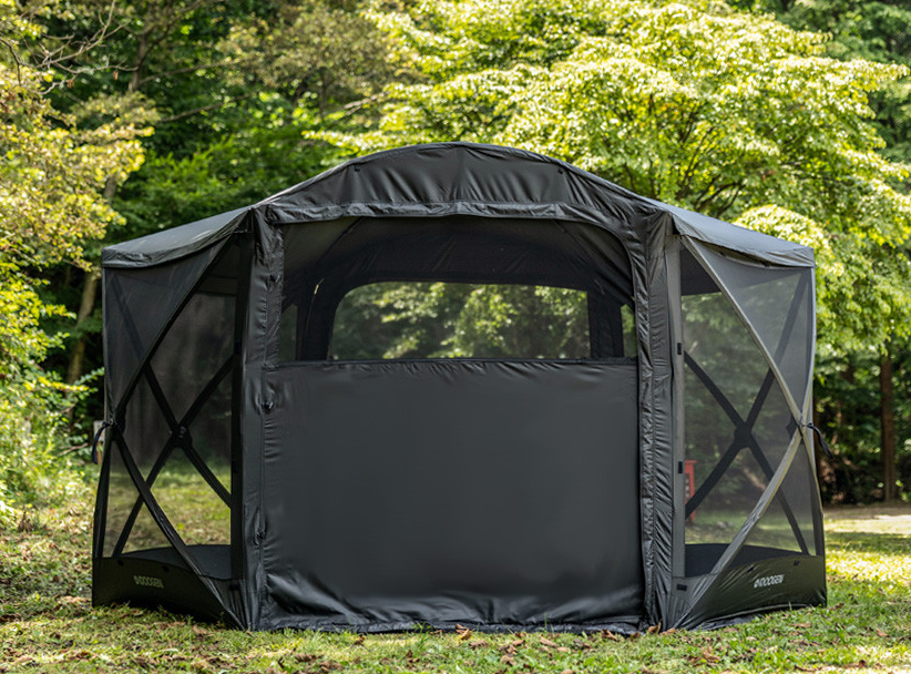 "Idoogen" Octagon One-Touch Car Docking Tent & Shelf for camping