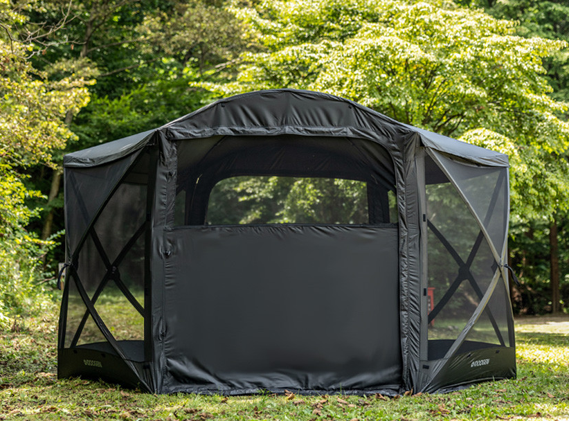"Idoogen" Octagon One-Touch Car Docking Tent & Shelf
