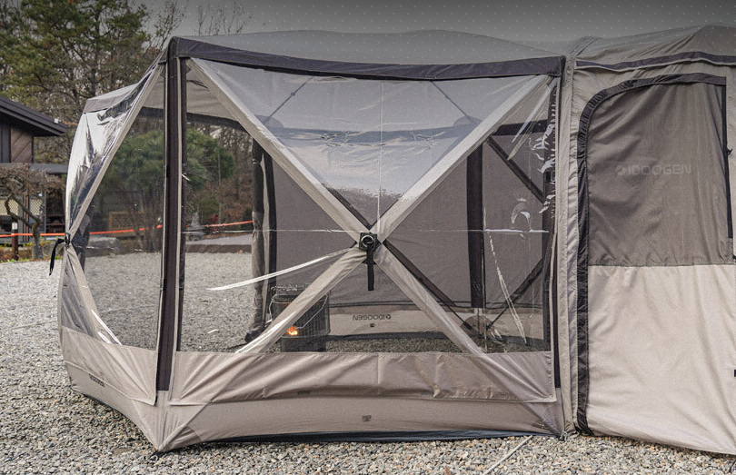 "Idoogen" TPU Sidewall Window & Ground Sheet & Docking tunnel for Octagon Car Docking Tent