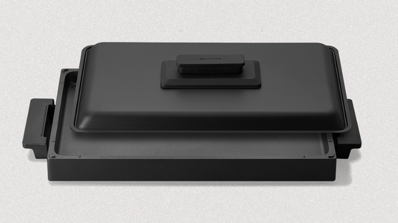 *BALMUDA* The Plate Pro, Clad Stainless Steel Plate & Griddle Pan Set for Outdoor