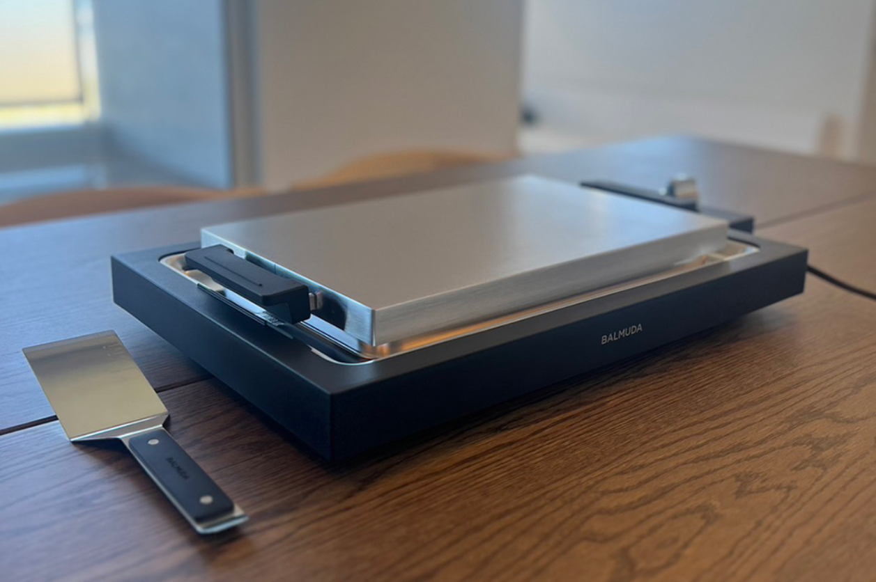 *BALMUDA* The Plate Pro, Clad Stainless Steel Plate & Griddle Pan Set