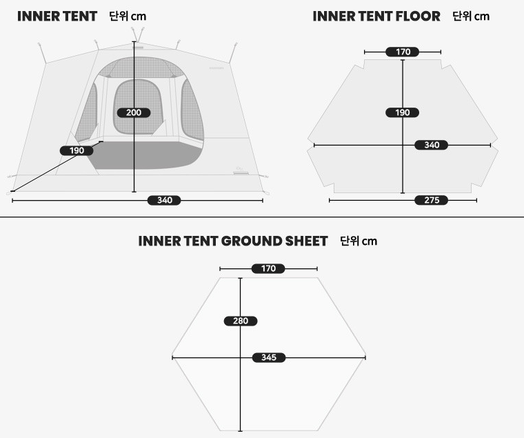 *Idoogen* Octagon MAX Car Docking Tent & Vestibule Tent ( Included Inner tent).