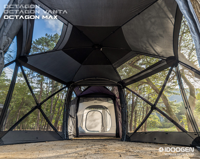 *Idoogen* Octagon MAX Car Docking Tent & Vestibule Tent ( Included Inner tent).