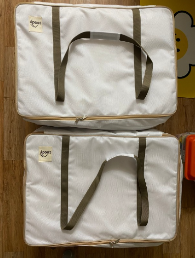 Carpet set for *COODY* Air Tent Familia/ KOALA Air Tent 7/ Ivory, Khaki colors
