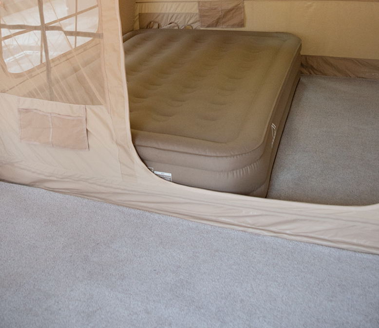 Carpet set for *COODY* Air Tent 13.6/ Ivory & Dark Khaki Colors