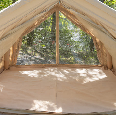 Carpet set for *COODY* Air Tent 10/ Ivory & Dark Khaki Colors