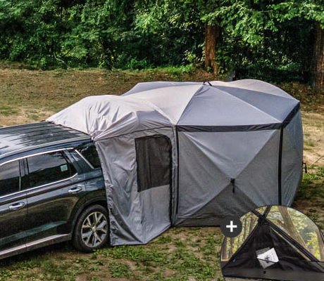 "Idoogen" Octagon One-Touch Car Docking Tent & Shelf for camping