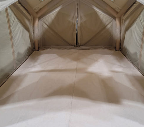 Carpet set for *COODY* Hub Shelter 13/ Ivory & Dark Khaki Colors