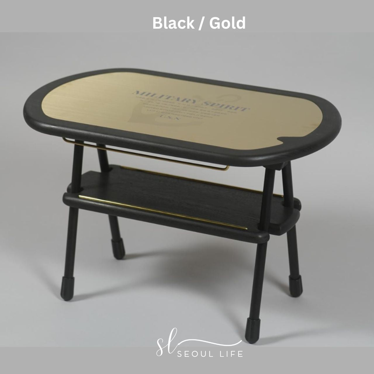 Handcraft Wooden table, camping shelf, outdoor table, Made in Korea. Good for Outdoor Camping