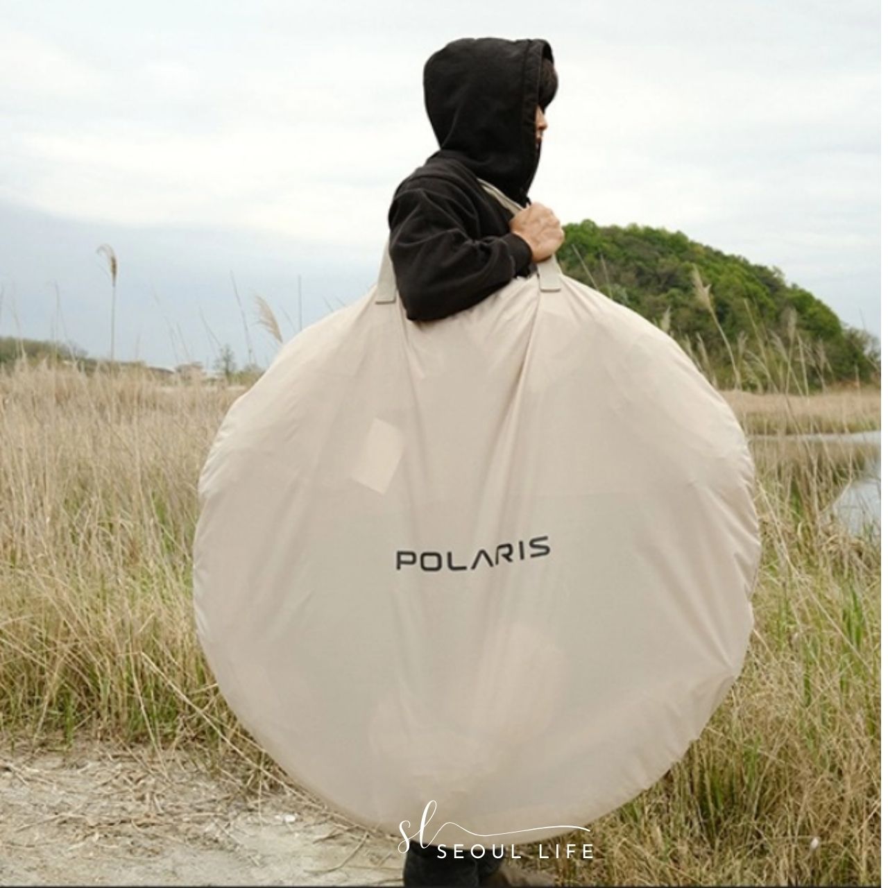 *Polaris* P1 Mesh Shelter Pop-up Dome Tent for 3-4people. Outdoor Camping