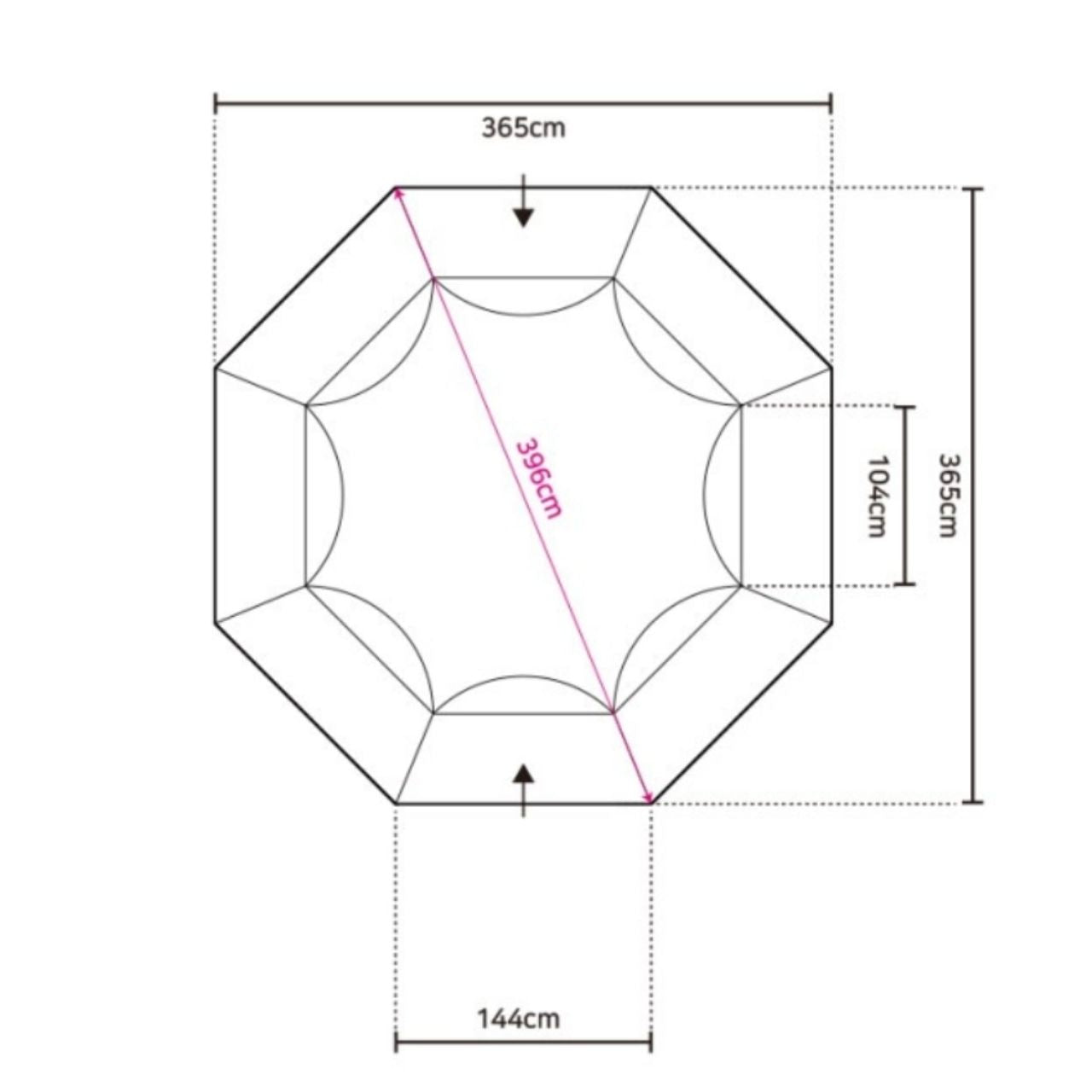 *Polaris* Full fly tent for P1 Pop-up Dome Shelter & Tent
