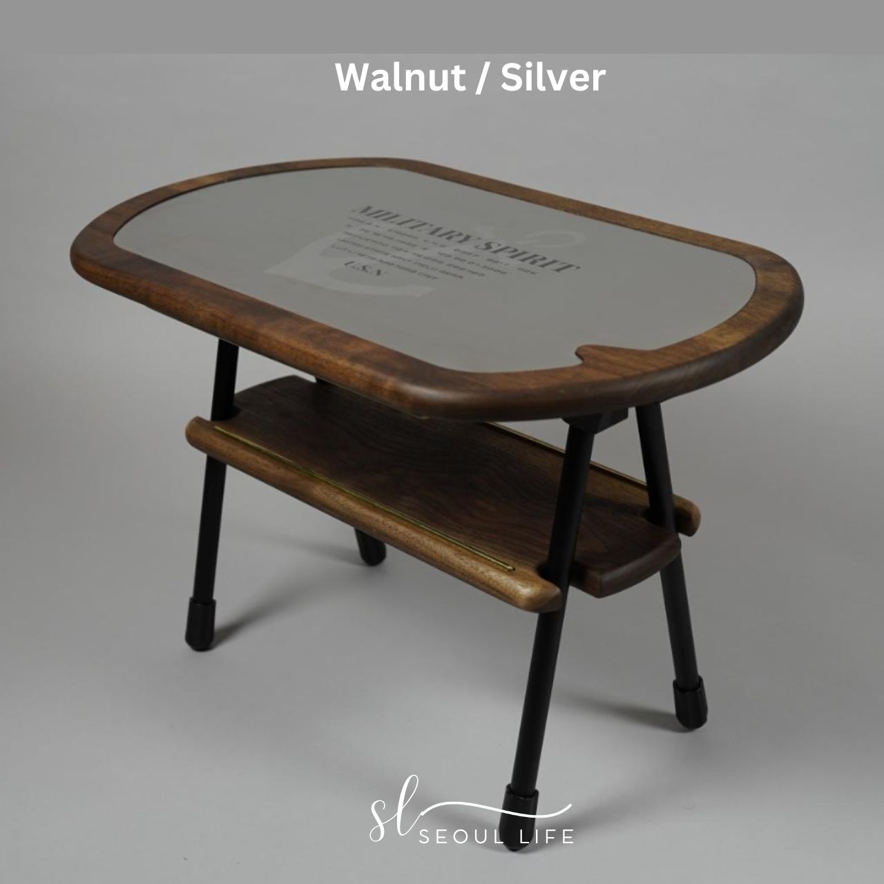 Handcraft Wooden table, camping shelf, outdoor table, Made in Korea. Good for Outdoor Camping