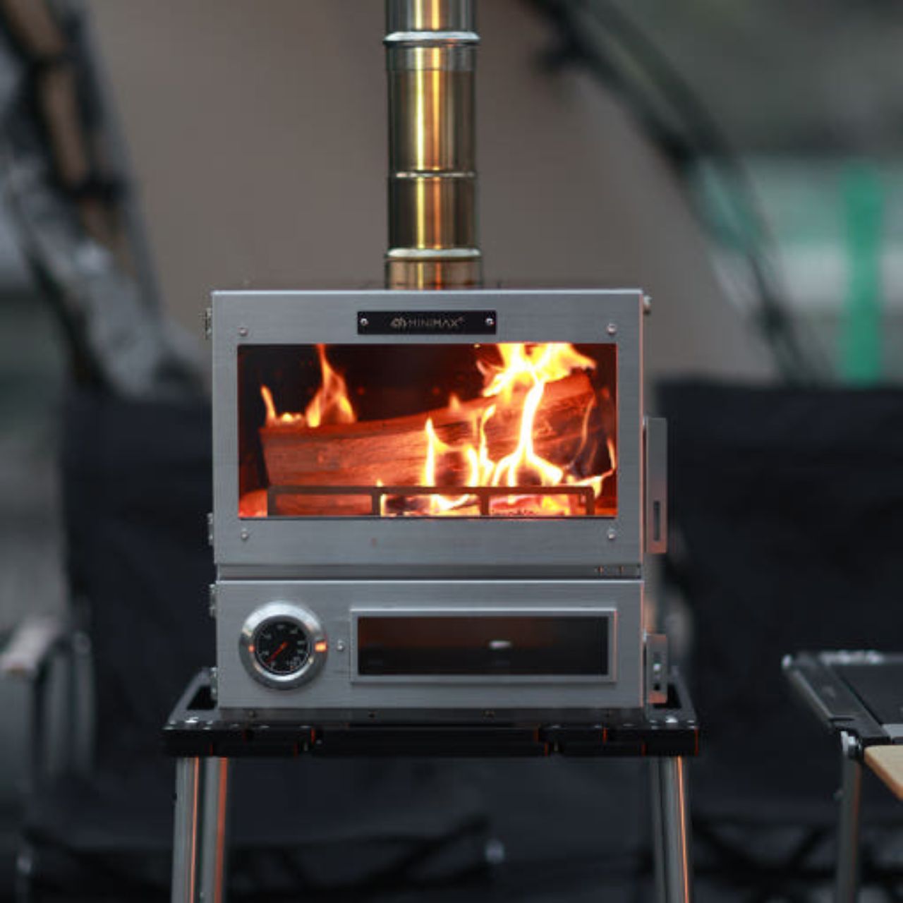 ユウマページ Minimax] MX1 Duel Oven, Two-in-One Camping Wood Burning Stove