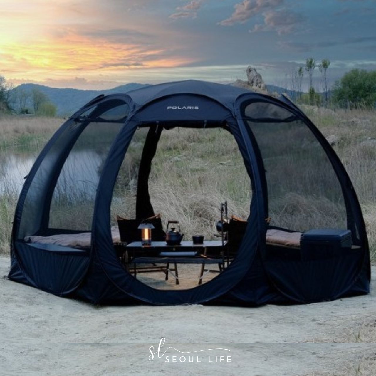 *Polaris* P1  Mesh Shelter  Pop-up Dome Tent for 3-4people
