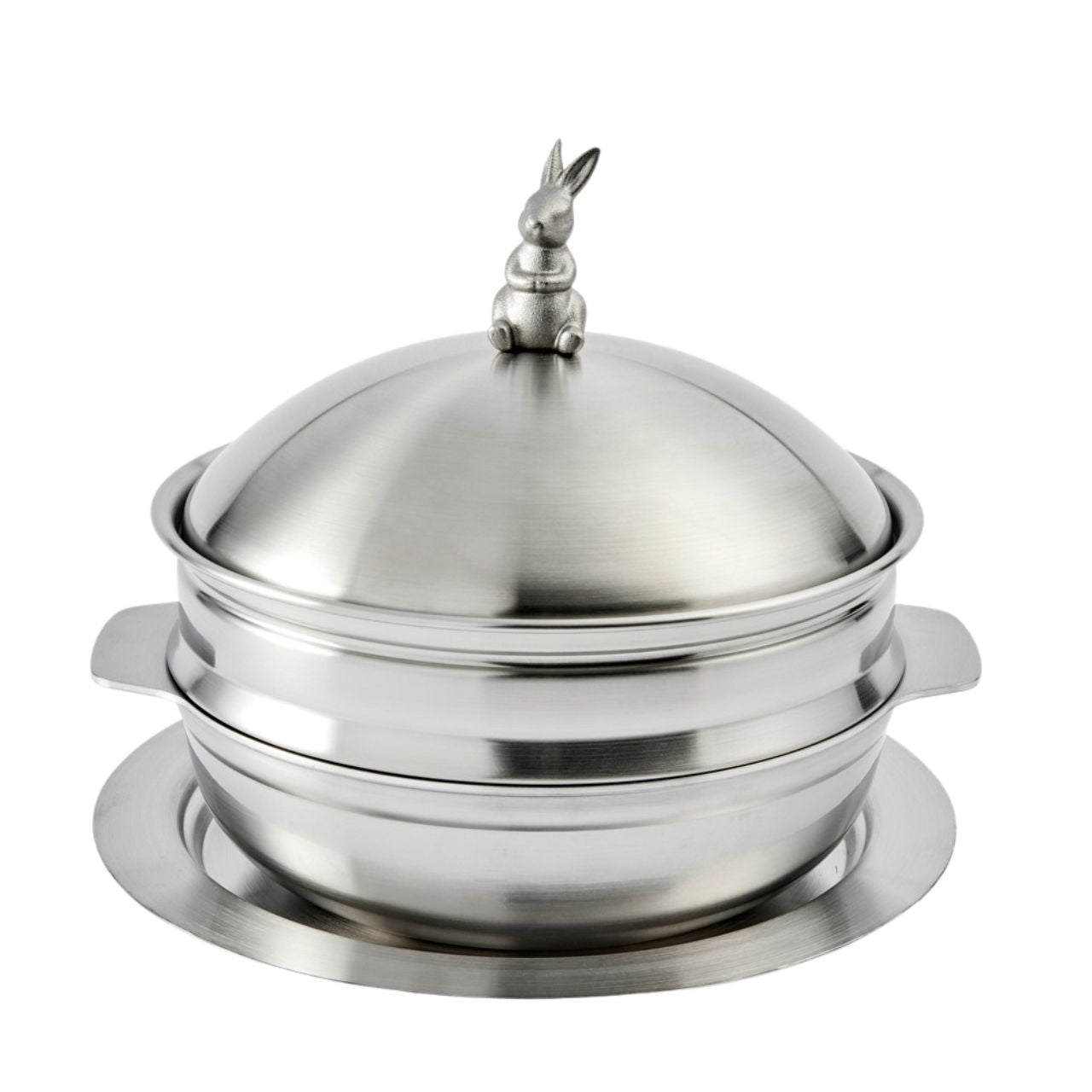 Rabbit Mutil function 20cm Pot & Lid & Steamer Plate Set