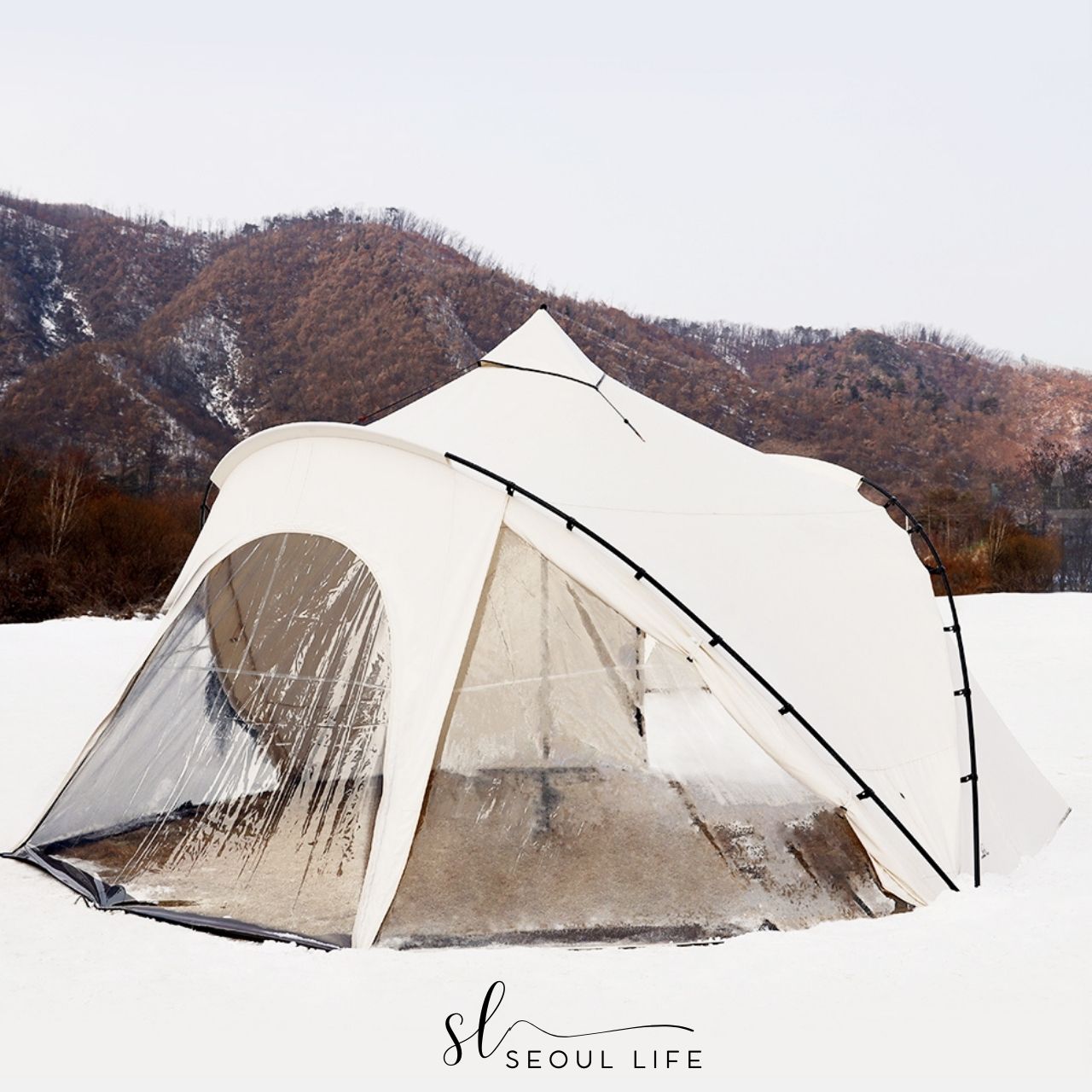 *Campingkan* Blow Shelter, 4-5 people, all-season, extendable tent