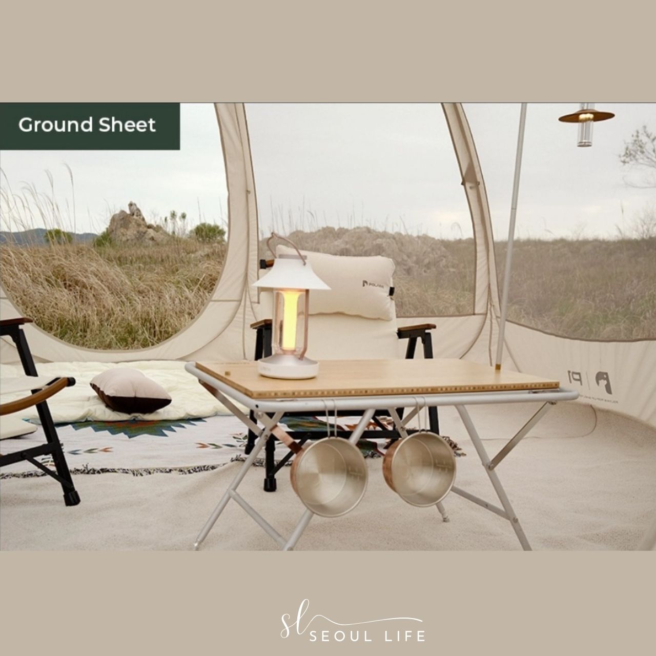 *Polaris* P1 Mesh Shelter Pop-up Dome Tent for 3-4people. Outdoor Camping