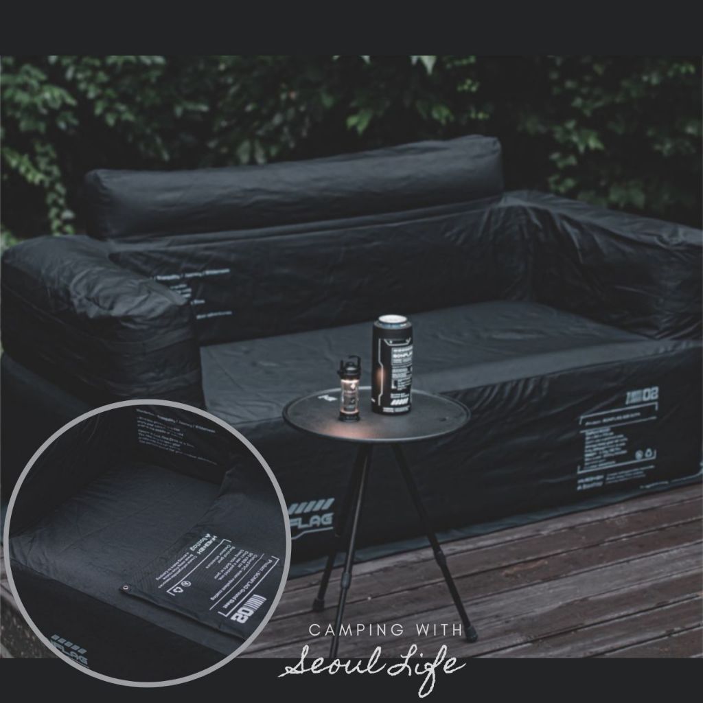 *Bonflag* Air Sofa, Airpump camping outdoor sofa for 2 people
