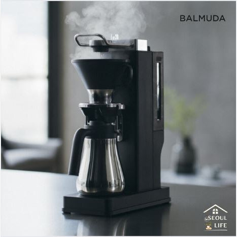 *BALMUDA* The Brew Coffee Maker Black/ Automatic Pour Over Coffee Maker for Camping