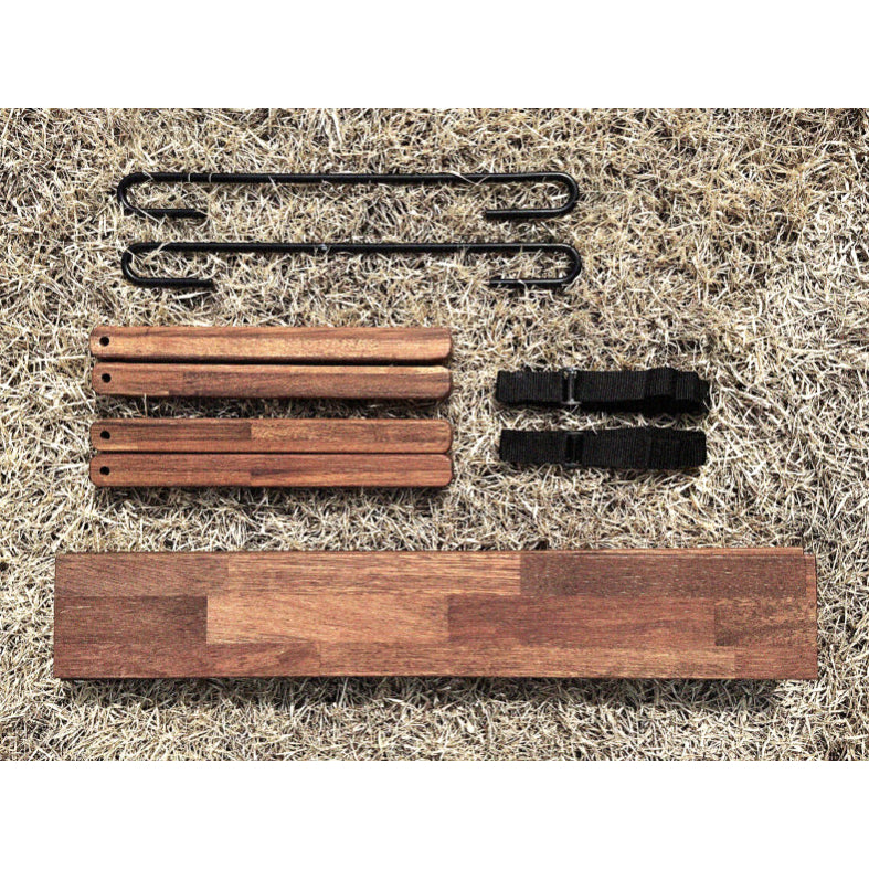Multi-use Foldable Wooden Camping table, 65cm x 35xm, Easy assemble & Max 160kg loading.