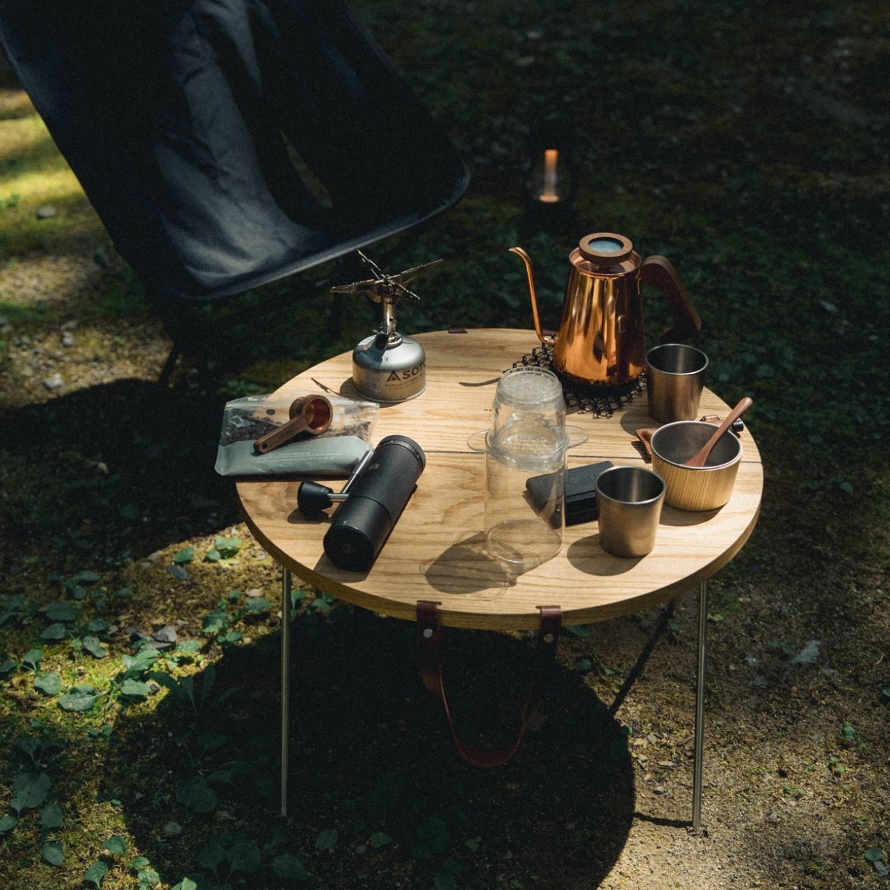 [Prolog] Tote Round Folding Camping Table