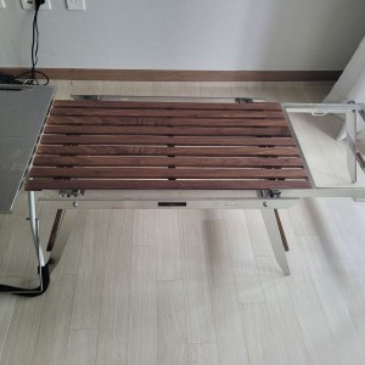 [Billy Design] Wood Steel Fold-able IGT Camping Table