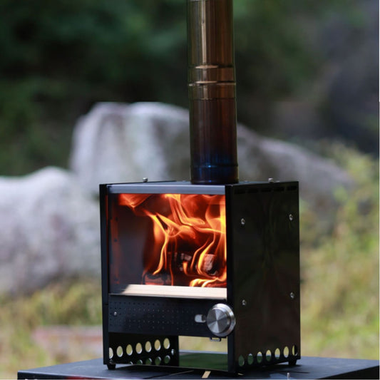 [Victory] Mona Outdoor 2-way Wood Stove w/ cooking space
