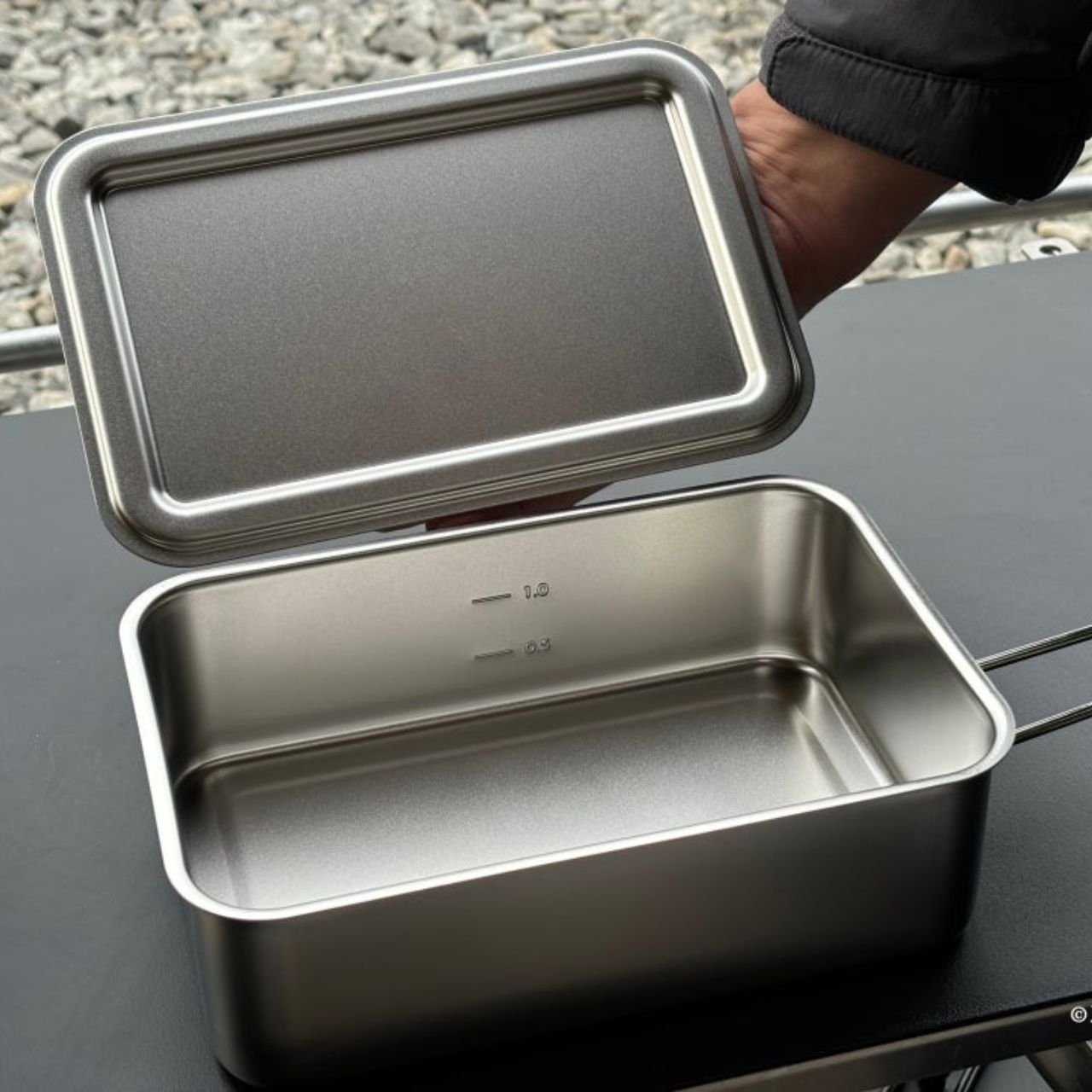 [Kinox] SUS 304 Camping Cooking Pot Set, Cookware Set