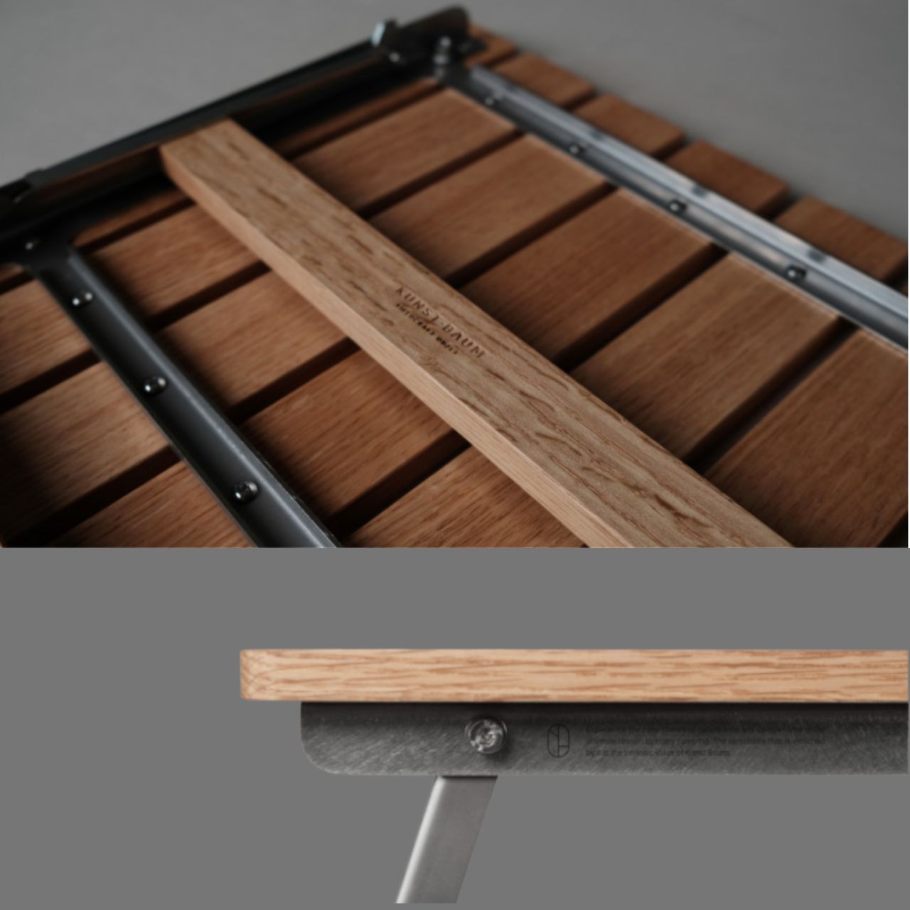 [Kunst Baum] Multi-Purpose Compact Camping Wood Table