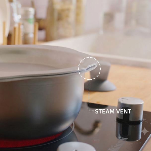 [Silverstar] 316 STS Stainless Pot & Lid Set