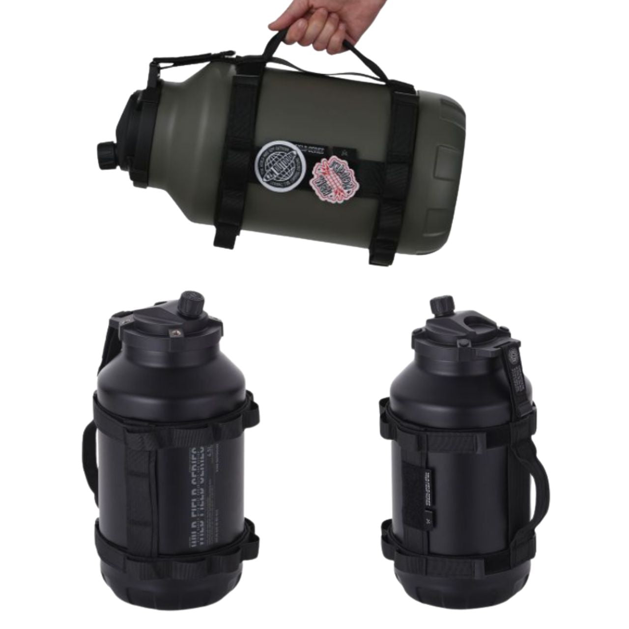 [KZM] Field TX SUS 304 ウォータージャグ 4.5 スタンドポール付き