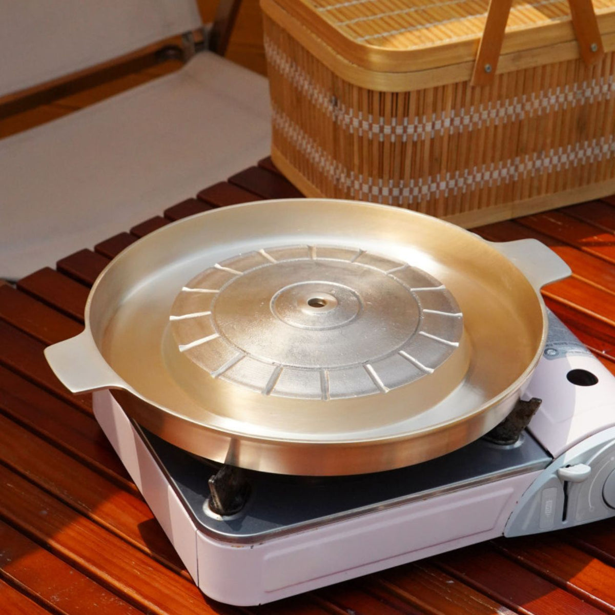 [NotDam] Korean Traditional Copper Grill Pan 30cm