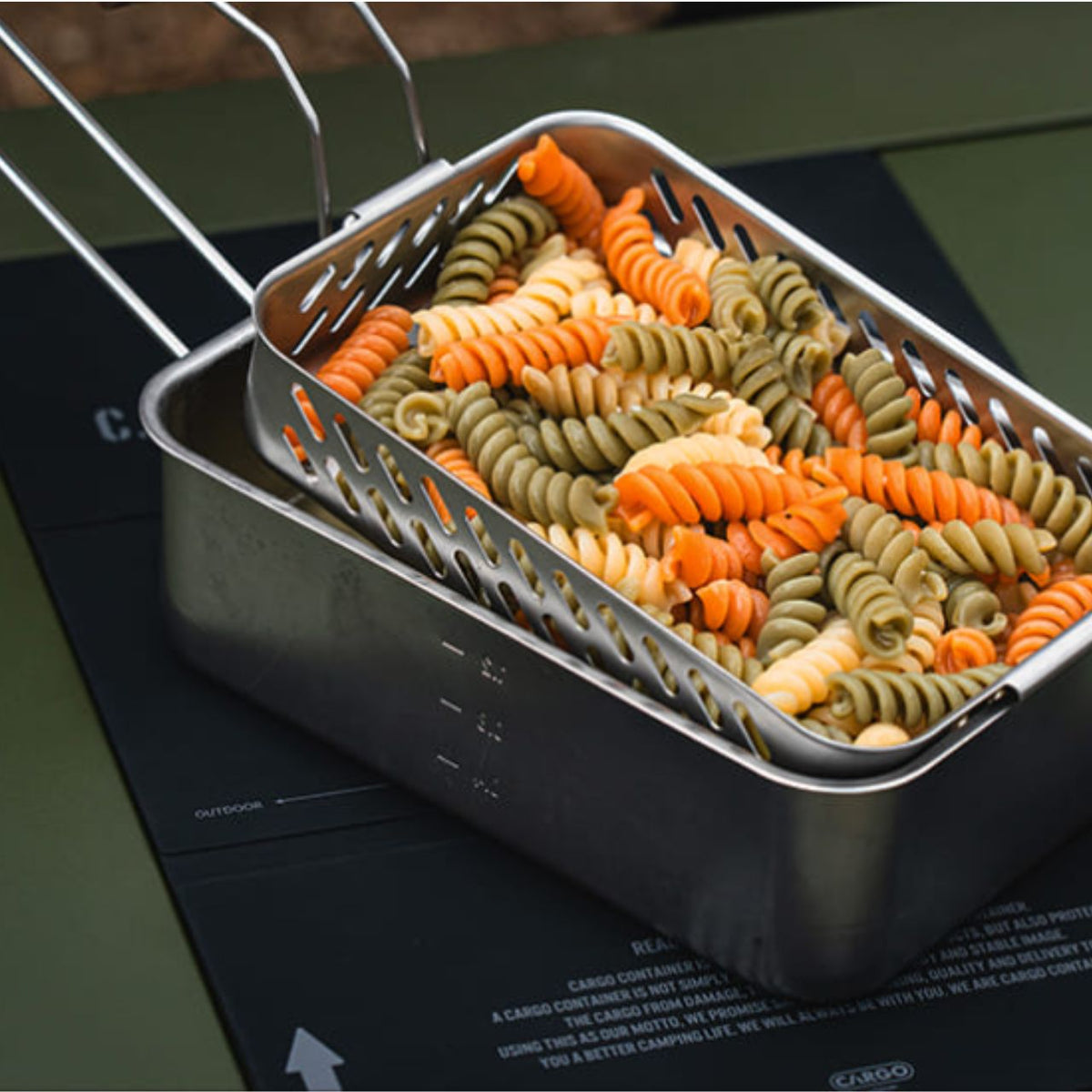 [Cargo Container] All-in-One Outdoor Camping Master Mess Kit Cookware Set