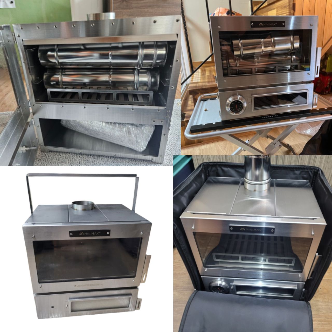 [Minimax] *Pre-order* MX1 Duel Oven, Two-in-One Camping Wood Burning Stove & Oven