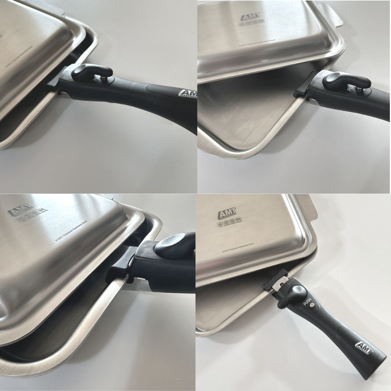 [AMT] 316Ti Premium Multi-function Stealth Roast Pan Set