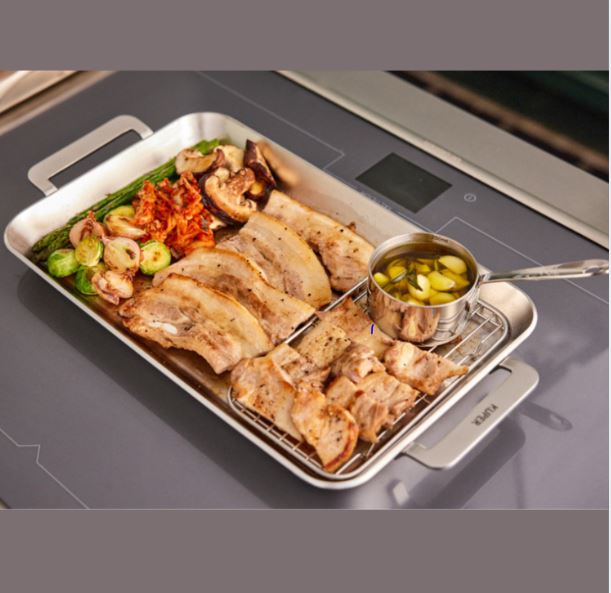[KUPER]  5-Ply 4T SUS 304 Zero-Polish Rectangular Long Pan