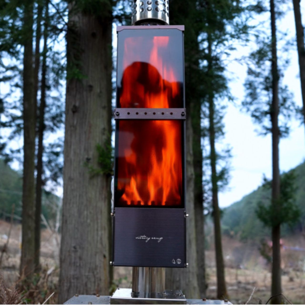 [Victory] Mono Classic Black Pellet Burning Camping Stove
