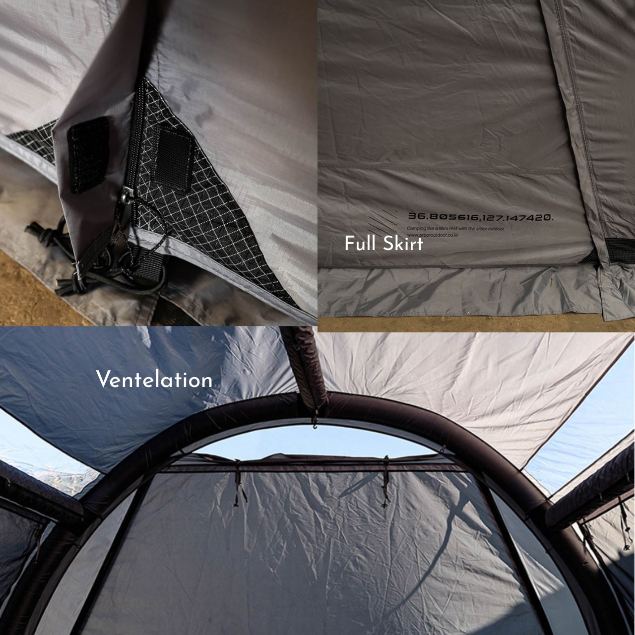 [Arbor]New Tunnel 250 Tent, Air Tent