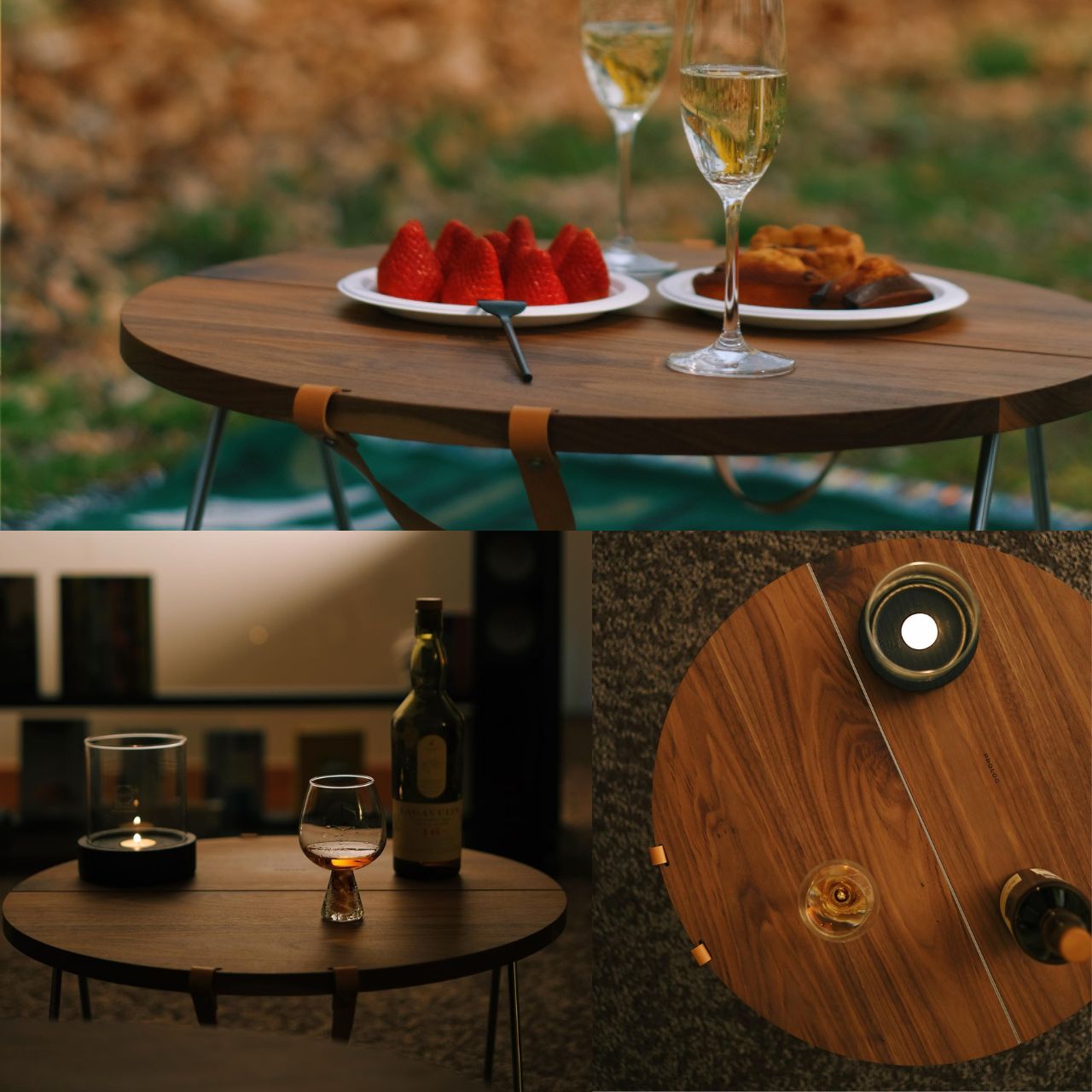 [Prolog] Tote Round Folding Camping Table