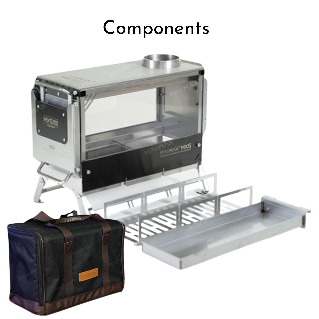 [Minimax] *Pre-order* MX5 Wood Burning Outdoor Camping Stove, Made in Korea Camping Gear.